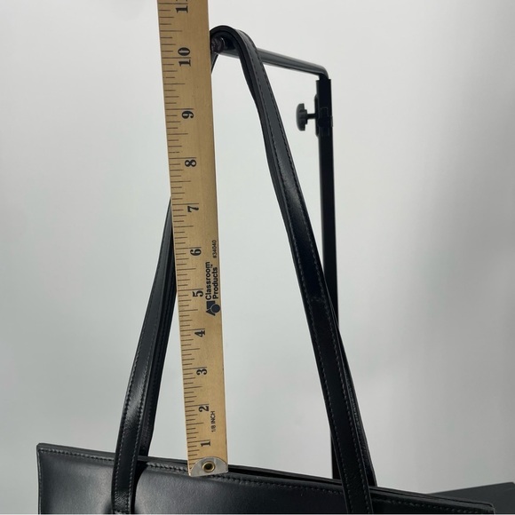 mona beograd black vegan leather tote bag - Picture 10 of 10